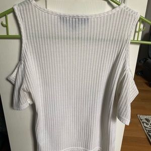 Nice summer tee shirt with arm cutouts!